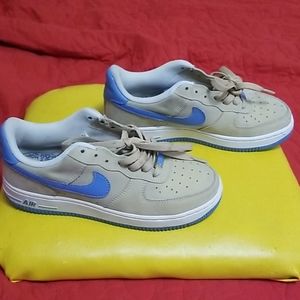 Low Top Suede Air Force 1s